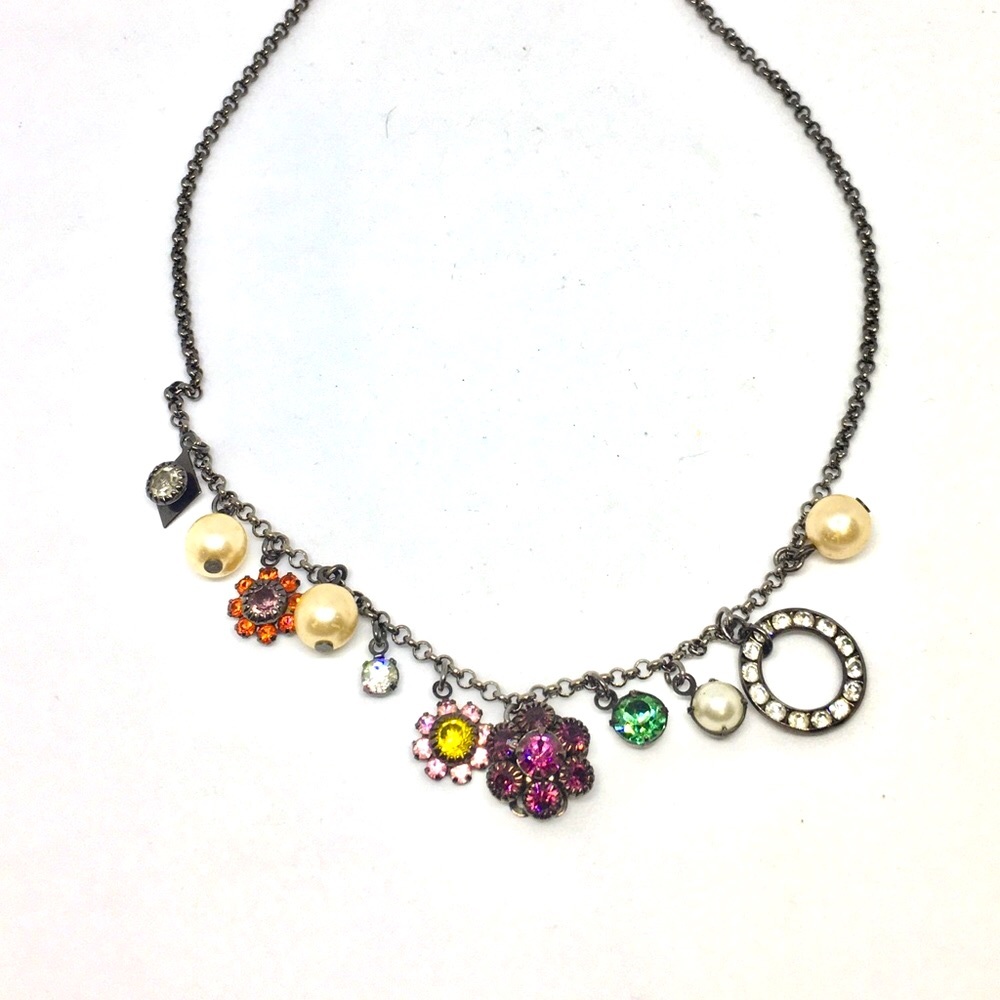 Vintage Rachel jewelry. Rachel crystal neckalce